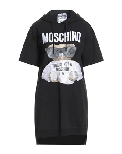 Moschino Couture Woman Mini Dress Black Size 6 Cotton