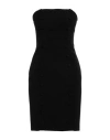 Moschino Couture Woman Mini Dress Black Size 8 Polyester, Polyurethane, Polyamide, Elastane, Acetate In Black