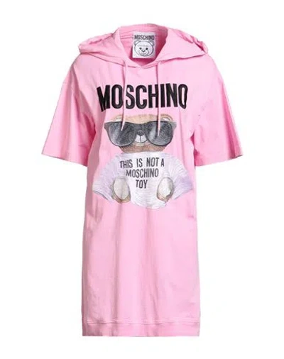 Moschino Couture Woman Mini Dress Pink Size 4 Cotton