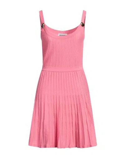 Moschino Couture Woman Mini Dress Pink Size 6 Cotton
