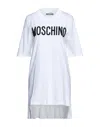 Moschino Short Dresses In White