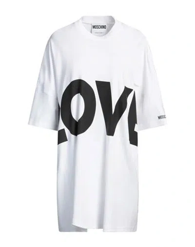 Moschino Couture Woman Mini Dress White Size 4 Cotton