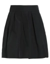 Moschino Couture Woman Mini Skirt Black Size 10 Acetate, Cotton