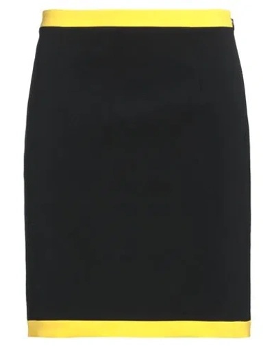 Moschino Couture Woman Mini Skirt Black Size 8 Polyester, Elastane