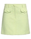 Moschino Black Button Camisole In Green