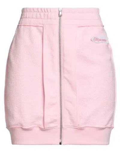 Moschino Couture Woman Mini Skirt Pink Size 6 Cotton
