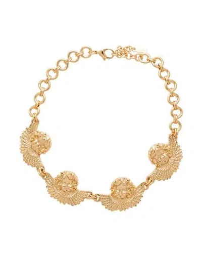 Moschino Couture Woman Necklace Gold Size - Metal