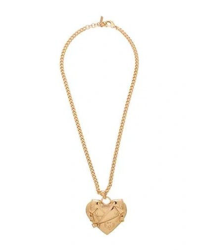 Moschino Couture Woman Necklace Gold Size - Metal