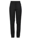 Moschino Couture Woman Pants Black Size 14 Virgin Wool, Viscose In Black