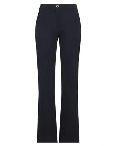 Moschino Couture Woman Pants Midnight Blue Size 8 Polyester, Elastane