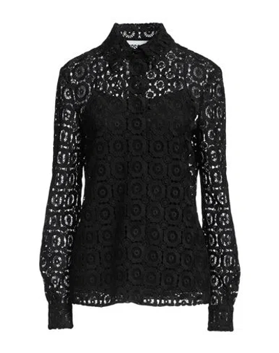 Moschino Couture Woman Shirt Black Size 6 Polyester