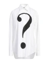 Moschino Couture Woman Shirt White Size 10 Cotton, Elastane In White
