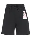 Moschino Couture Woman Shorts & Bermuda Shorts Black Size 6 Cotton