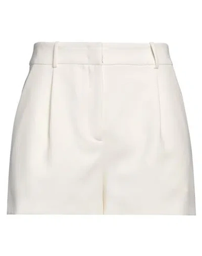 Moschino Couture Woman Shorts & Bermuda Shorts Ivory Size 12 Polyester, Elastane In White