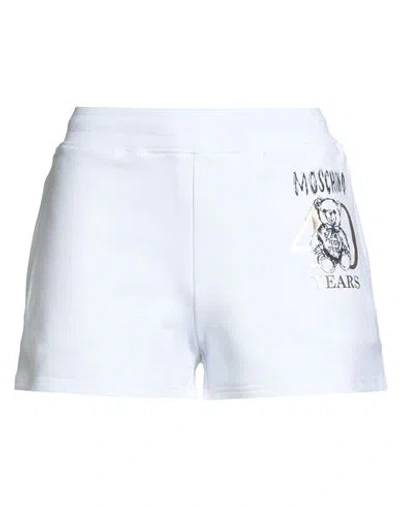 Moschino Couture Woman Shorts & Bermuda Shorts White Size 6 Cotton