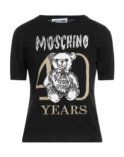Moschino Couture Woman Sweater Black Size 10 Cotton