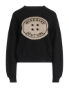 Moschino Couture Woman Sweater Black Size 10 Virgin Wool In Black