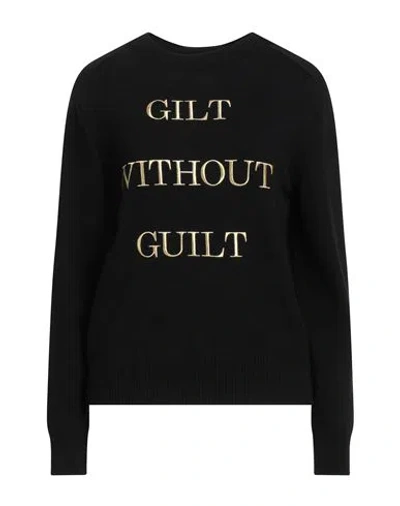 Moschino Couture Woman Sweater Black Size 12 Cashmere, Wool