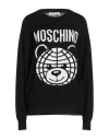 Moschino Couture Woman Sweater Black Size L Cotton, Elastane