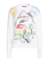 Moschino Couture Woman Sweater White Size 8 Cotton In White