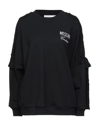 Moschino Sweatshirts In Black