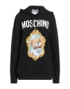Moschino Couture Woman Sweatshirt Black Size 14 Organic Cotton