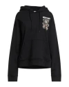 Moschino Couture Woman Sweatshirt Black Size L Cotton In Black
