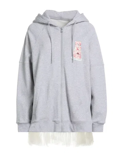 Moschino Sweatshirts In Light Grey