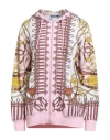 Moschino Couture Woman Sweatshirt Pink Size 4 Cotton In Multi