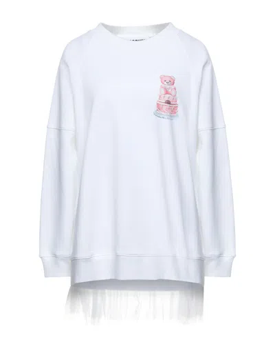 Moschino Sweatshirts In White