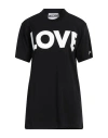 Moschino Cotton Jersey T-shirt In Schwarz