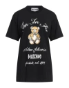 Moschino Knit Dress In Black