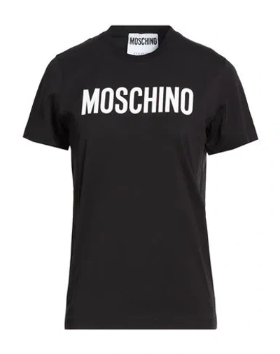 Moschino Couture Woman T-shirt Black Size M Cotton