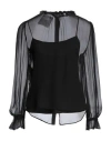 Moschino Couture Woman Top Black Size 10 Silk