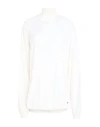 Moschino Couture Woman Turtleneck Cream Size 10 Virgin Wool In White
