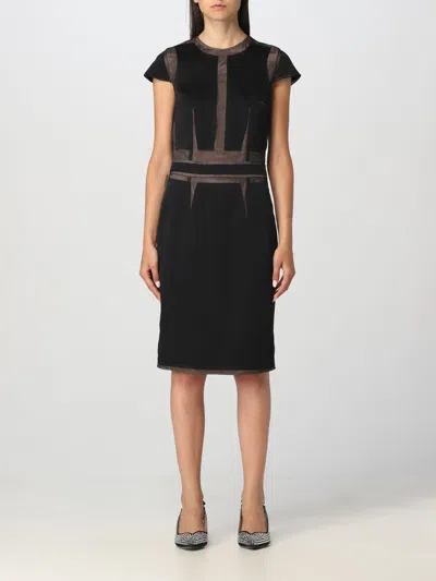Moschino Dress  Couture Woman In Black