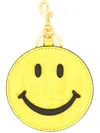 Moschino Women's Smileyu00ae Card Holder In Yellow