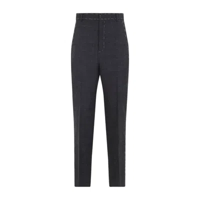 Moschino Couture Wool Pants In Black