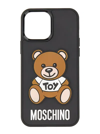 Moschino Cover Per Iphone 13 Pro Max In Black