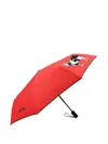 Moschino Cow-graphic Umbrella In Red