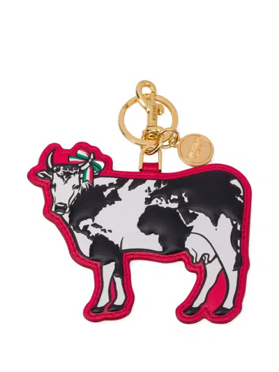 Moschino Cow Keyring