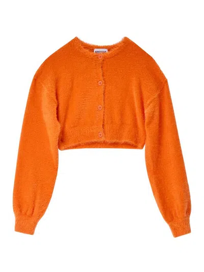 Moschino Cardigan In Orange
