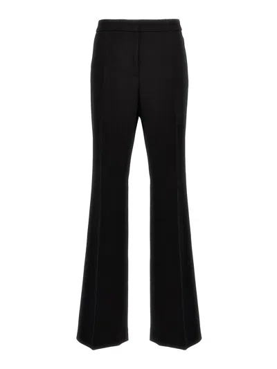 Moschino Crepe Pants In Black