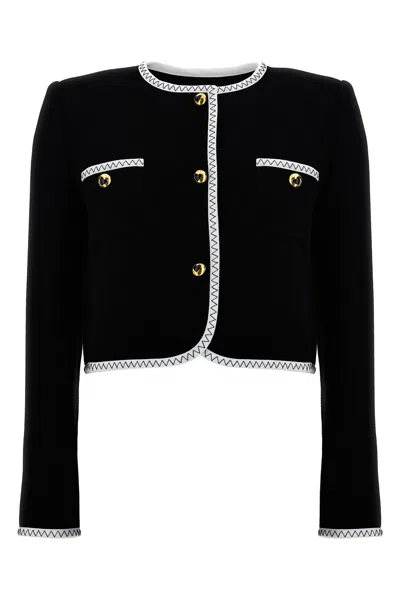 MOSCHINO MOSCHINO CREPE SHORT JACKET