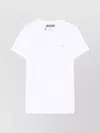 Moschino Crew Neck Embroidered Design T-shirt