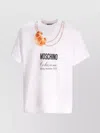 Moschino Crew Neck Graphic Print Short Sleeves T-shirt