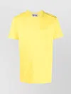 Moschino Crew Neck Pocket T-shirt In Yellow
