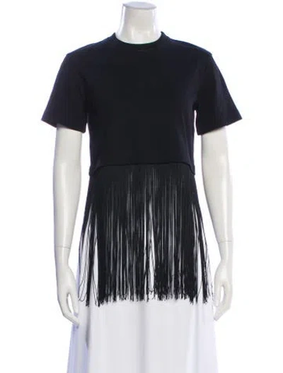 Pre-owned Moschino Crew Neck Short Sleeve T-shirt In Multi