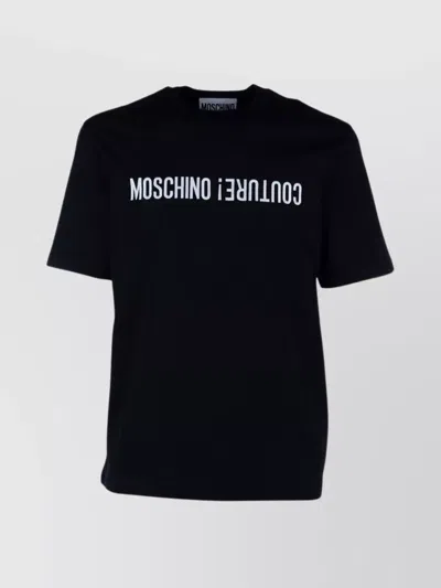 MOSCHINO CREW NECK SHORT SLEEVES TOP