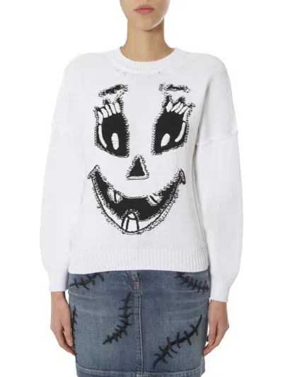 MOSCHINO MOSCHINO CREW NECK SWEATER